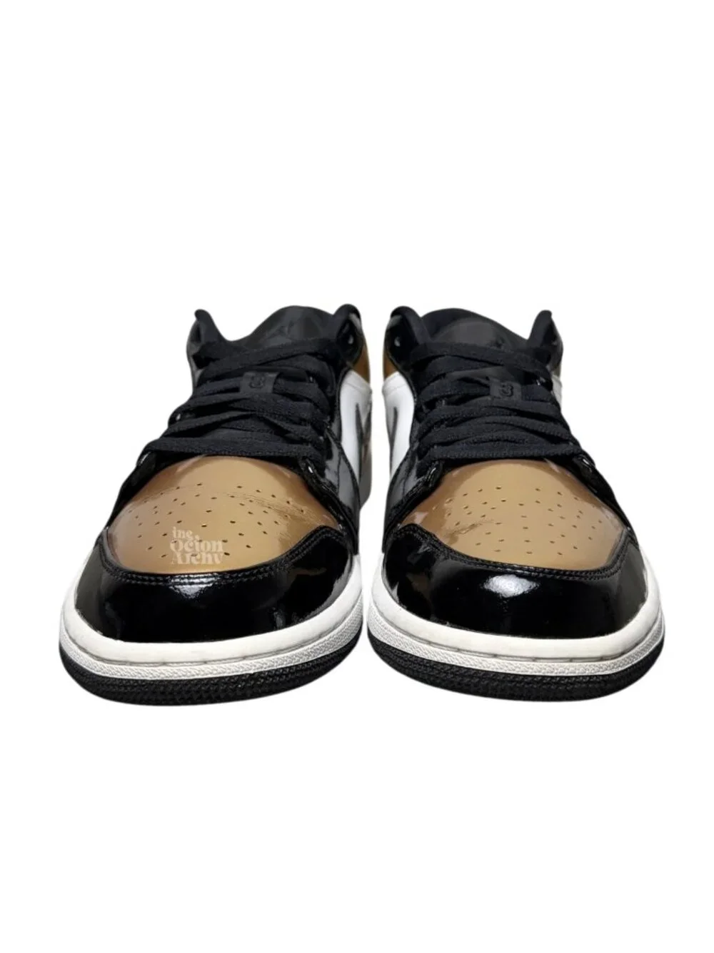 Size 11 Air Jordan 1 Low 'Gold Toe' 2019 CQ9447-700 Pre-Owned